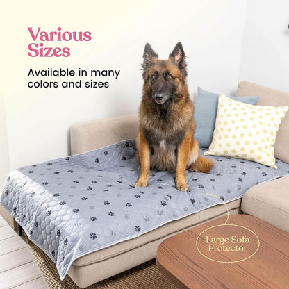 Quick-Dry Washable Pee Pads for Dogs - 2-Pack Superior Reusable Puppy Pads - 100% Waterproof Dog Pee Pad - Protects against Urine Leakage, Non-Slip Grip Prevents Slipping and Bunching