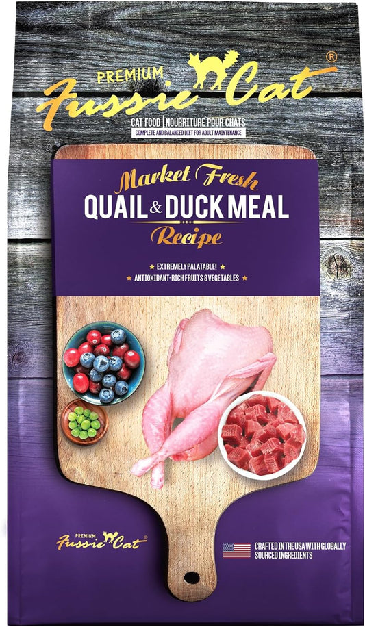 Market Fresh Grain-Free Dry Cat Food with Quail & Duck Meal, 4 lb