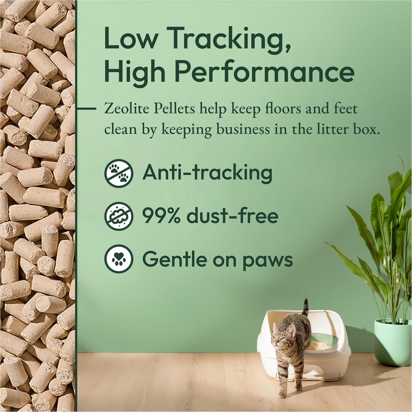 Breeze Enhanced Scented Litter Pellets Refill - Four 7 lb. Bags in Recyclable Packaging
